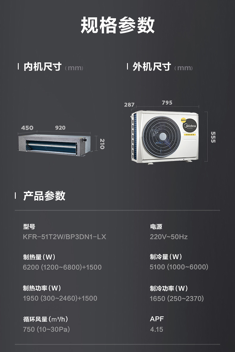 美的大2匹中央空調-3