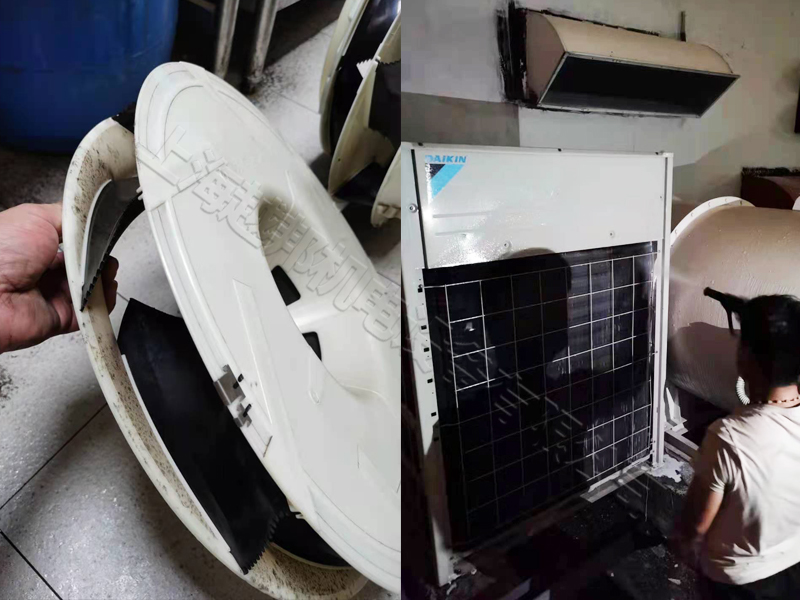 餐廳中央空調清洗維護