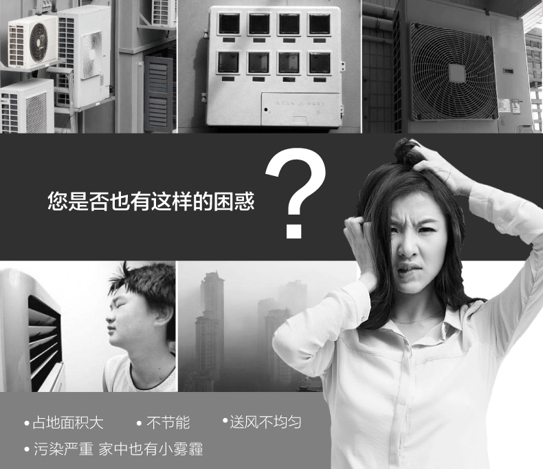 美的多聯機風管機