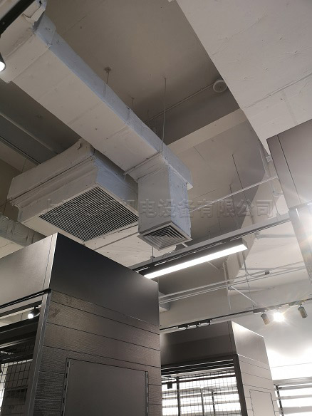 常州阿迪達斯商場中央空調安裝工程