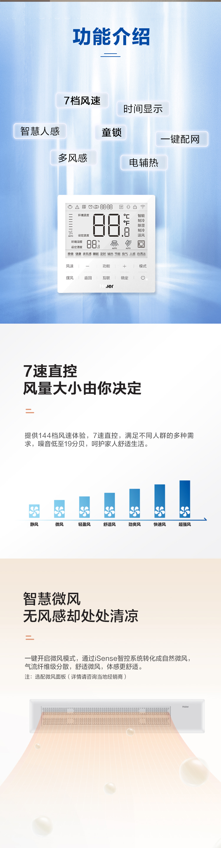 海爾中央空調(diào)線(xiàn)控器8