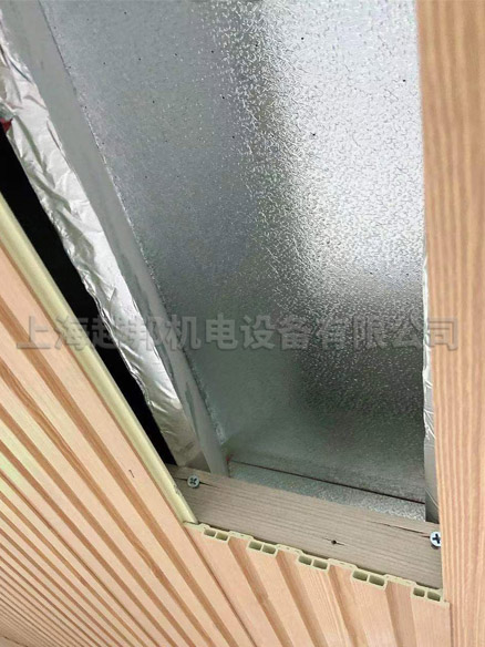 茶室美的空調和三菱新風安裝工程