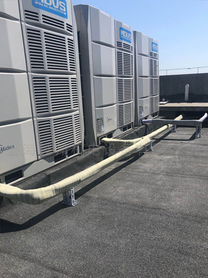 美的中央空調外機安裝圖